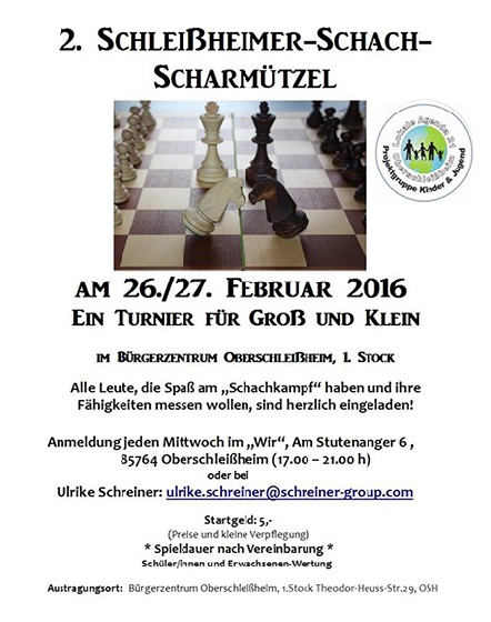 2. Schlei�heimer Schach-Scharm�tzel