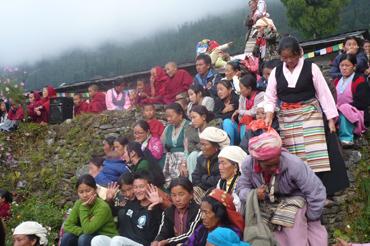 Ein Dorf in Nepal bedankt sich