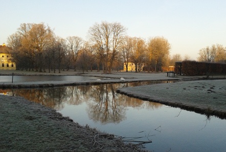 Morgenstimmung im Schlosspark