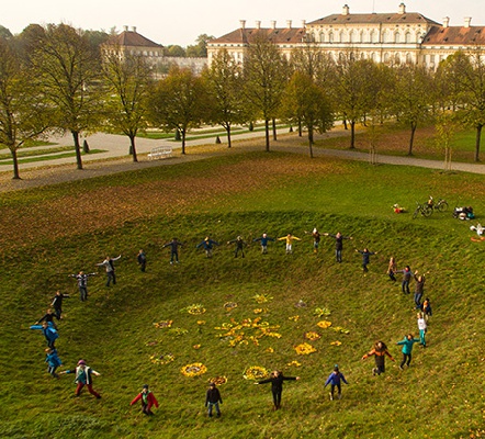 Herbst-Kunst im Schlosspark